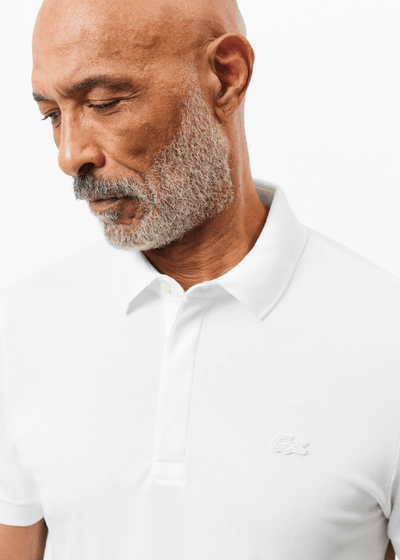Polo Paris Lacoste blanc