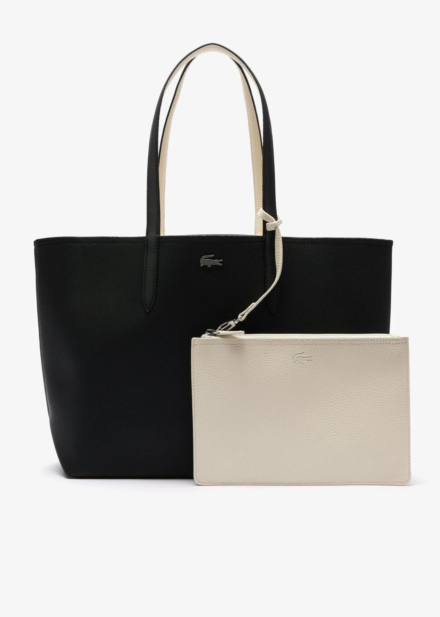 Sac cabas réversible Lacoste noir